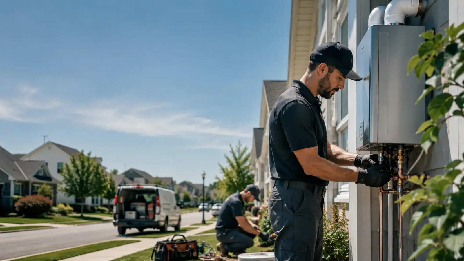 Tankless Water Heater Installation in Dresden, ME